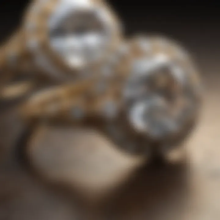 A vintage jewelry store with a focus on antique diamond rings