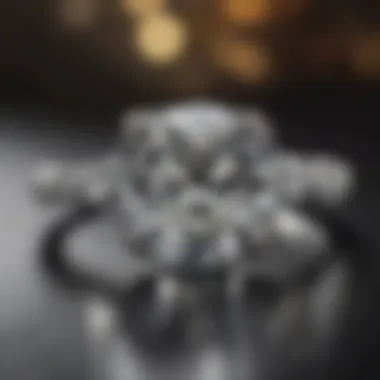 Stunning diamond engagement ring showcasing clarity and brilliance