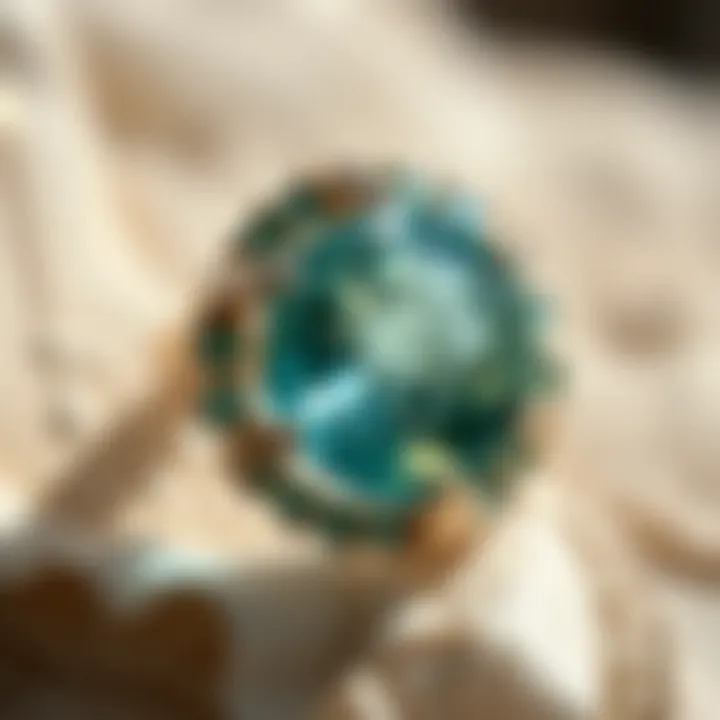 Historical Significance of Aquamarine Historical artifacts featuring aquamarine used in ancient cultures