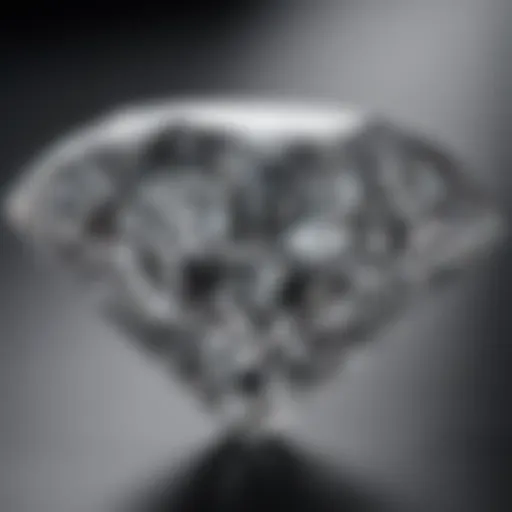 An exquisite diamond showcasing brilliant cut