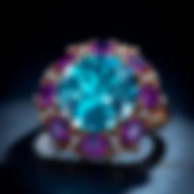 An illustration depicting the metaphysical properties attributed to the August birthstone