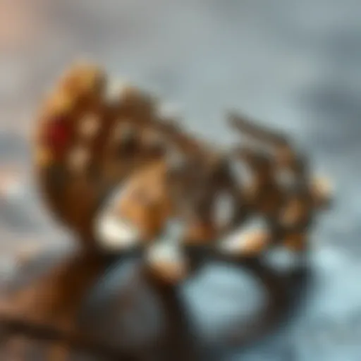 Intricate design of Ben Bridge rings showcasing craftsmanship