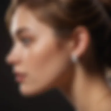 Stylish Yet Budget-Friendly Diamond Studs Stylish diamond stud earrings with a budget-friendly tag