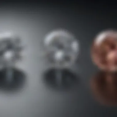 Comparing Diamond Qualities and Cuts Comparison of various diamond qualities and cuts