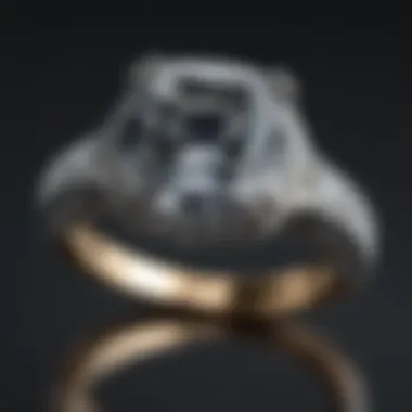 Exquisite Lab Grown Diamond Ring Exquisite lab grown diamond ring showcasing brilliance