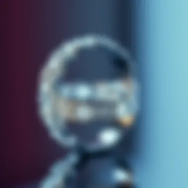 Modern Design of an Eternity Ring Artistic depiction of an eternity ring with a modern twist