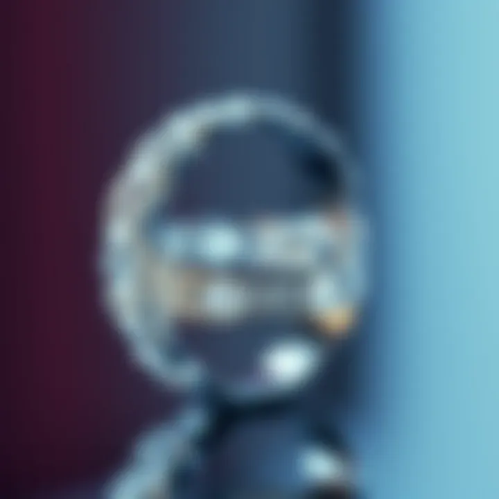 Modern Design of an Eternity Ring Artistic depiction of an eternity ring with a modern twist