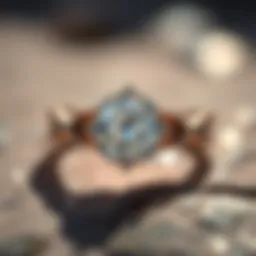 An exquisite engagement ring showcasing Brilliant Earth's ethically sourced diamond