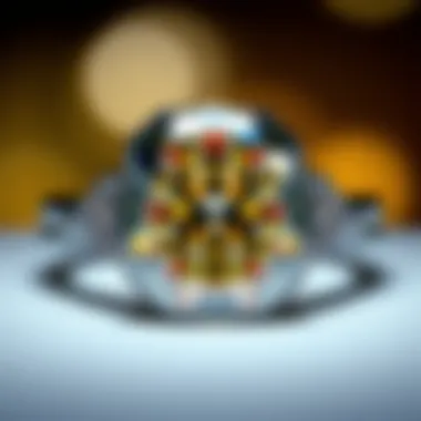 Color grading scale for diamonds