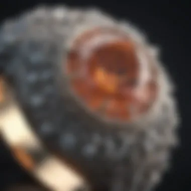 Intricacies in Engagement Ring Designs Stylish engagement ring with intricate details