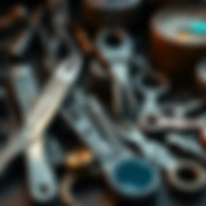 Essential Tools Collection Collection of essential metal jewelry making tools