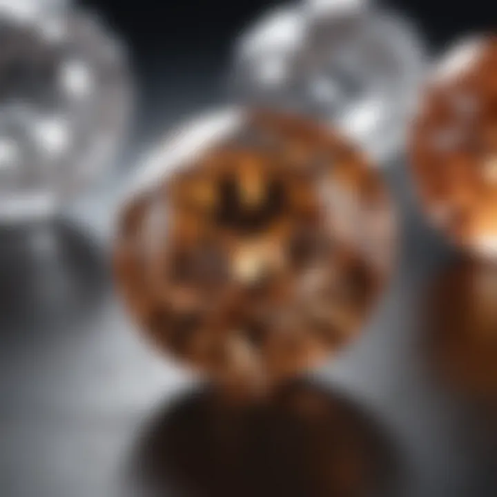 A chart listing budget-friendly buying strategies for diamonds