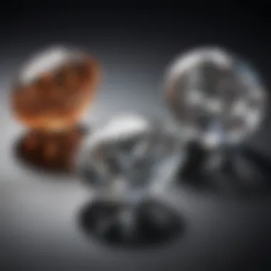 Understanding the Four Cs of Diamonds An infographic illustrating the Four Cs of diamonds