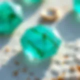 Vibrant Amazonite gemstones showcasing their unique green and blue hues