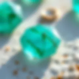 Vibrant Amazonite gemstones showcasing their unique green and blue hues