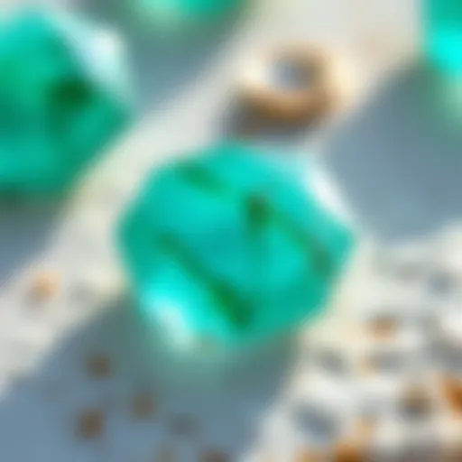 Vibrant Amazonite gemstones showcasing their unique green and blue hues