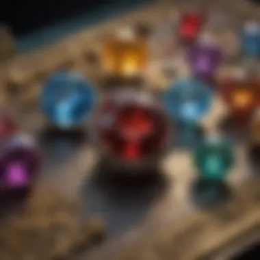 Cultural Significance of Birthstones Through History A historical depiction of ancient cultures using birthstones