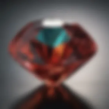 Historic documents and artifacts related to the trade of color diamonds