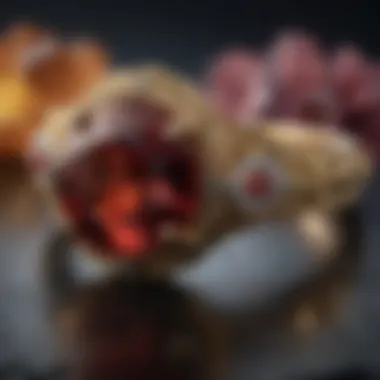 Artisan Jewelry Featuring Ion Color Brilliance Garnet Artisan crafting jewelry with Ion Color Brilliance Garnet stones