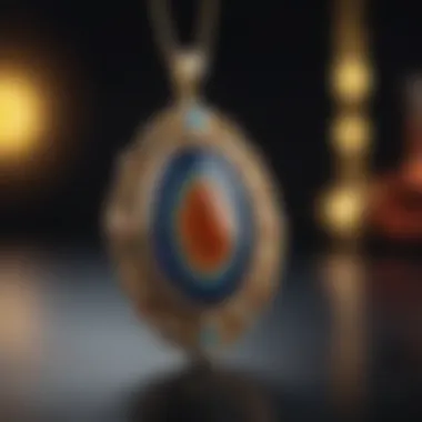 Elegant Drusy Pendant in Jewelry Drusy pendant set in elegant jewelry