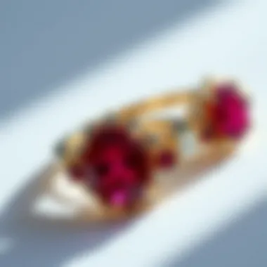 Modern Elegance: Rubies in Contemporary Jewelry Contemporary jewelry design featuring rubies in modern settings