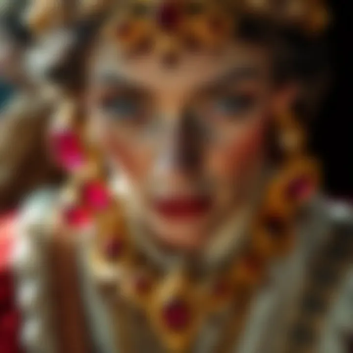 Royalty and Rubies: A Historical Connection Historical representation of royalty adorned with rubies in ancient jewelry