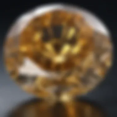 Comparison of diamond color grading charts