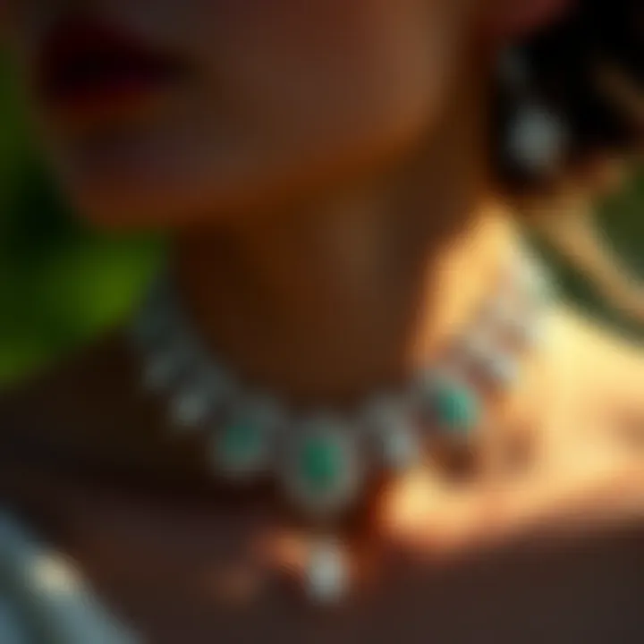 Ethical sourcing of diamonds illustrated through natural imagery