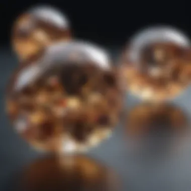 How Synthetic Diamonds are Created Diagram illustrating the process of creating synthetic diamonds