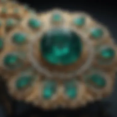 Emerald Elegance in Jewelry Stunning jewelry pieces made with emeralds, highlighting their elegance and beauty