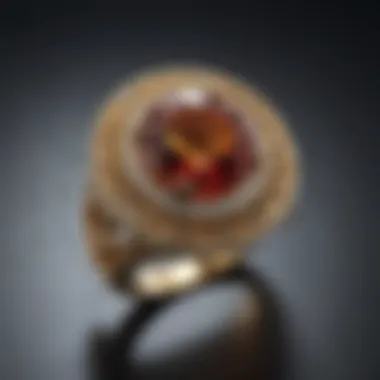 Artisan crafting a ring, highlighting the importance of craftsmanship