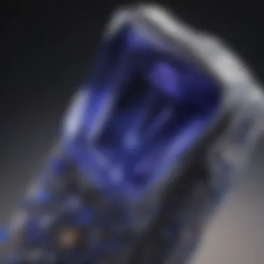 Mohs Hardness Scale Mohs hardness scale with tanzanite highlighted