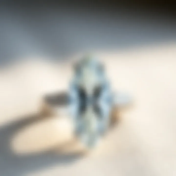 Artistic representation of the historical significance of marquise cut diamonds
