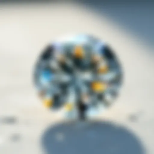 Magnificent SL1 diamond showcasing its unparalleled brilliance