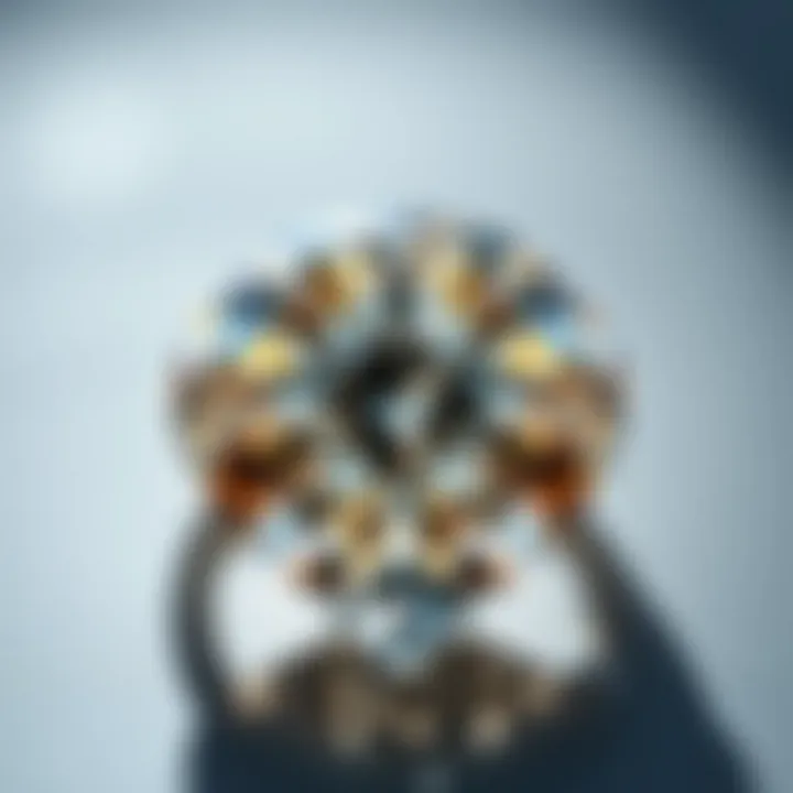 Artistic representation of the metaphysical properties attributed to SL1 diamonds