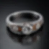 Elegant wedding ring showcasing timeless design and craftsmanship