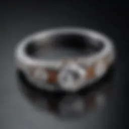 Elegant wedding ring showcasing timeless design and craftsmanship