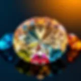 Understanding the GIA Color Grading Spectrum GIA color grading scale with various gemstone colors