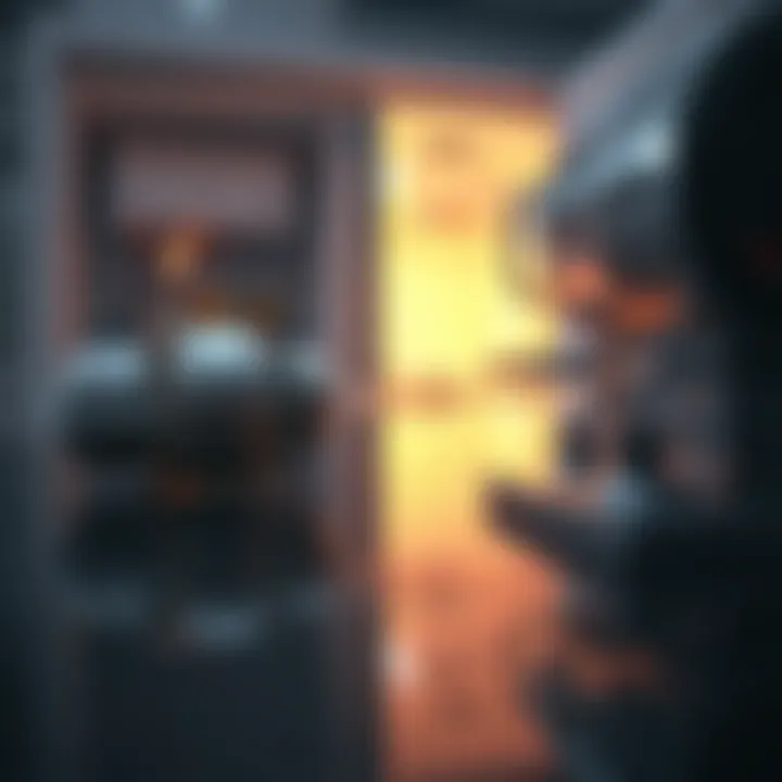 Mechanics of Refrigeration Systems Under Temperature Stress Diagram illustrating the mechanics of refrigeration