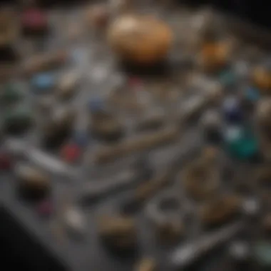 Essential Tools for Artisans An array of jewellery tools laid out for crafting.