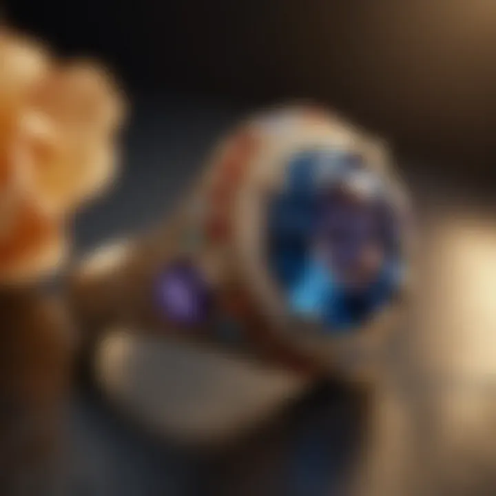 Historic gemstone ring with rich cultural background