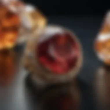 Historical artifacts featuring the October birthstone in ancient jewelry