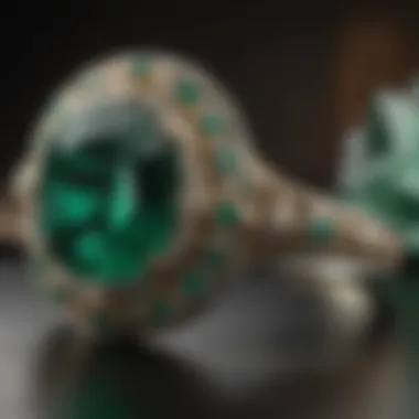 Historical artifacts linked to emerald trade and significance