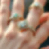 Elegant rings with intricate designs suitable for petite fingers