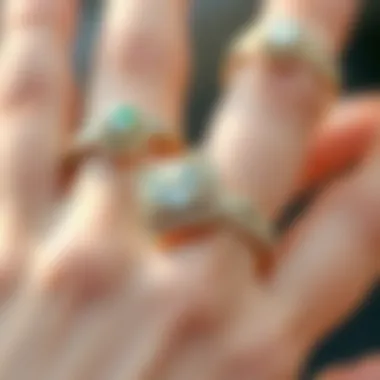Intricate Designs for Small Fingers Elegant rings with intricate designs suitable for petite fingers