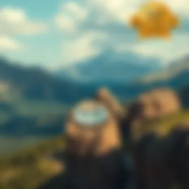 A breathtaking landscape of the Rocky Mountains with visible geological formations