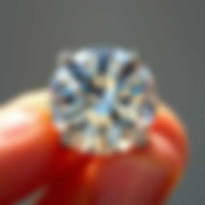 A visual representation of ethical sourcing practices for diamonds