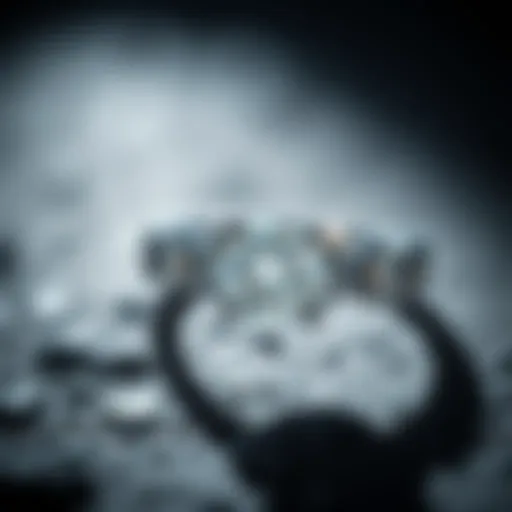 Close-up view of a Forever Us diamond ring showcasing its exquisite design
