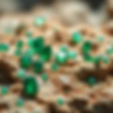 Natural Formation of Emeralds The natural formation of emeralds in geological settings