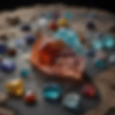 The Mohs Scale of Mineral Hardness Illustration of the Mohs Scale showcasing various minerals and their hardness levels.